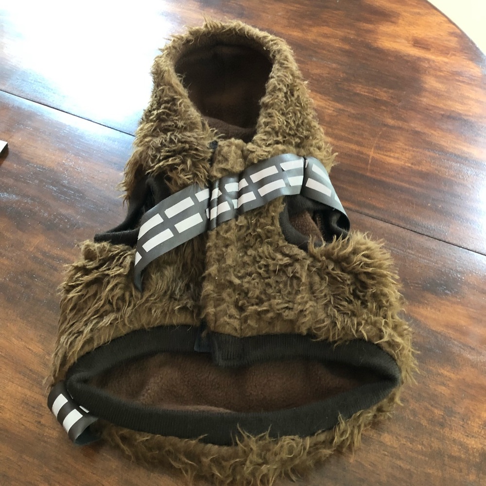 Chewbacca Dog Jacket Size Small
